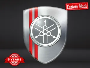 Yamaha Adesivi Resina Drift Limitati Lusso Badge